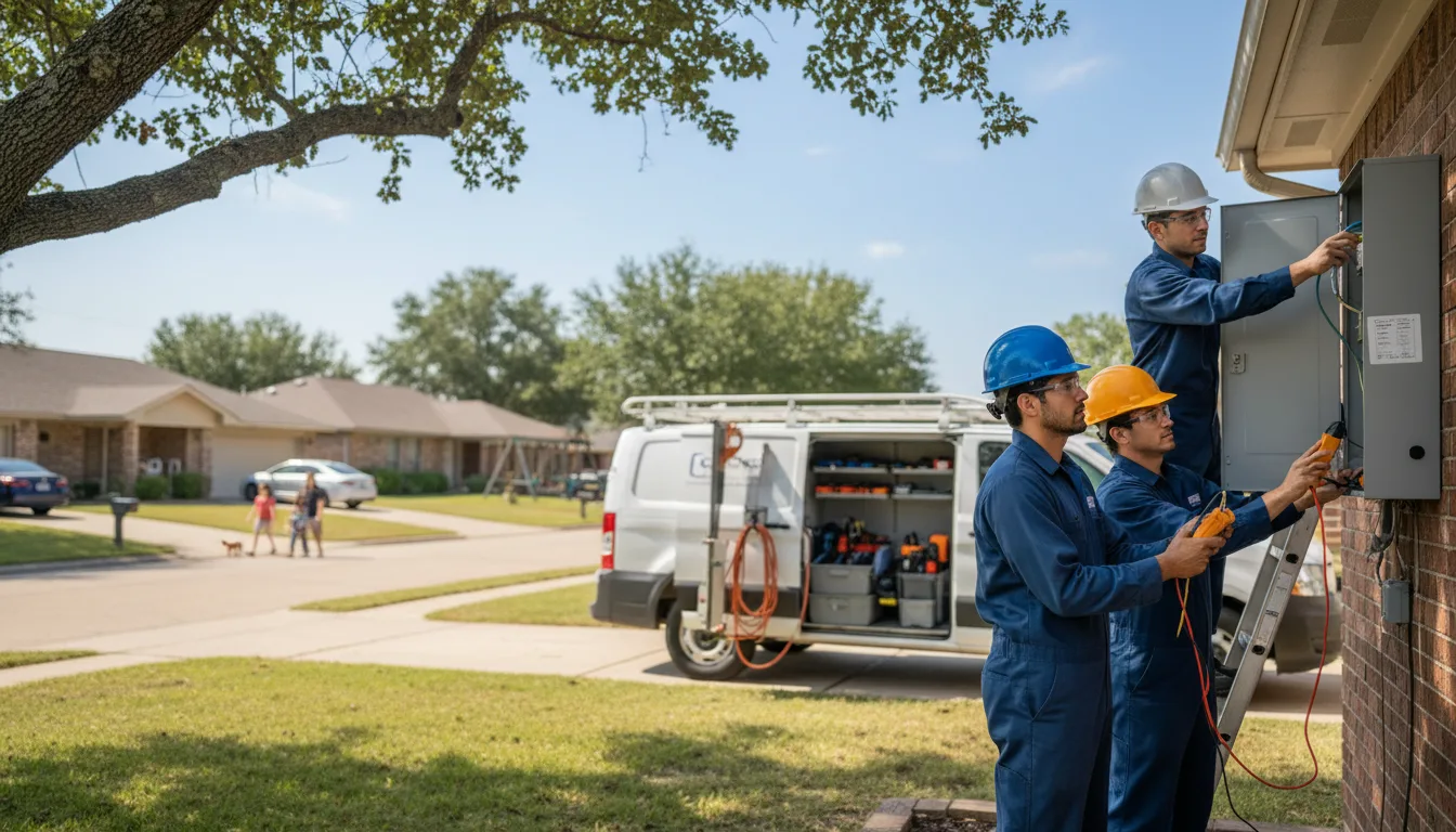 Certified electrician providing emergency electrical services in Chubbuck, ID